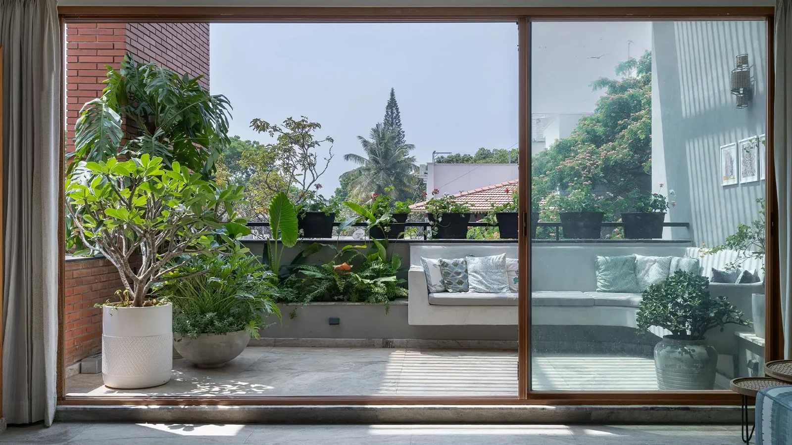 White Lotus Amaranta Apartment in Defence Colony Indiranagar Bengaluru Balcony